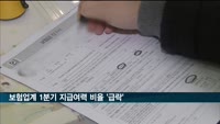 보험사 건전성지표 3개 분기 연속 하락…금리상승에 1분기 급락