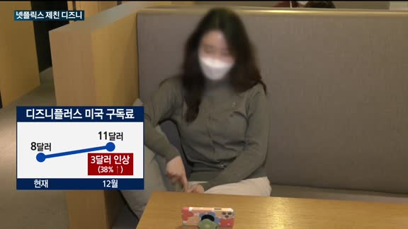 디즈니, OTT시장 점령…넷플릭스 넘어 1위 오르자 요금 인상 단행