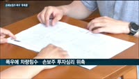 잘 나가던 손보주, 폭우 '후폭풍'