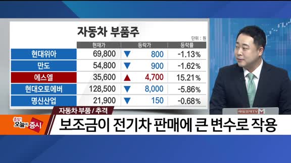 [추격매수vs저점매수] 풍력·자동차 부품