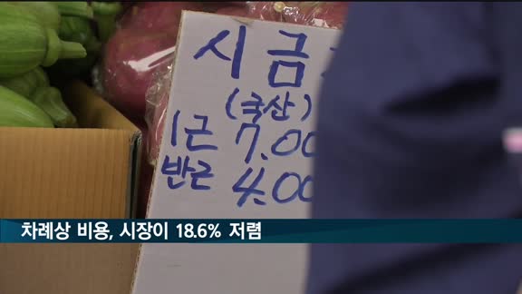 소진공 "전통시장 차례상 비용, 대형마트보다 18.6% 저렴"