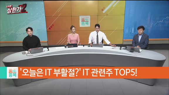 [줄 서는 종목] IT주의 부활? IT주 TOP5