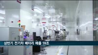 상반기 전 세계 전기차 배터리 매출 59조 원