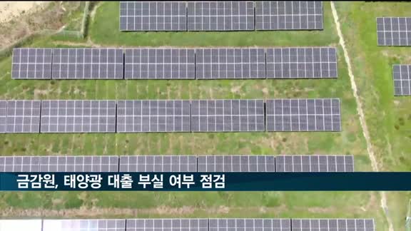 금감원, '5조6천억원 태양광 대출' 부실 여부 점검 착수