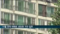 11월 전국 아파트 2만2천 가구 입주…이달 대비 52% 증가