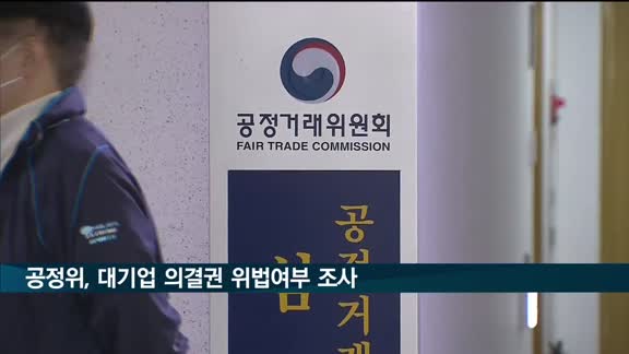 공정위 "대기업 금융사의 의결권 행사 24건 위법 여부 조사 중"