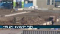 싸늘하게 얼어붙은 부동산 시장, 미분양 '속출'