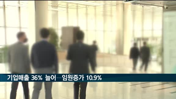 10년간 국내 30대그룹 매출 36% 증가…임원 증가는 10.9%에 그쳐