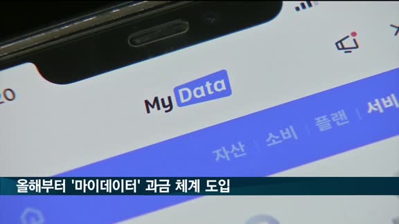 '마이데이터' 과금 체계 도입…"데이터 전송량 감안"