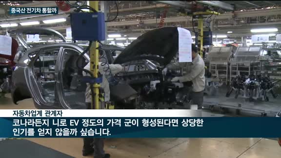 BYD 등 값싼 중국산 전기차, 국내로 몰려온다