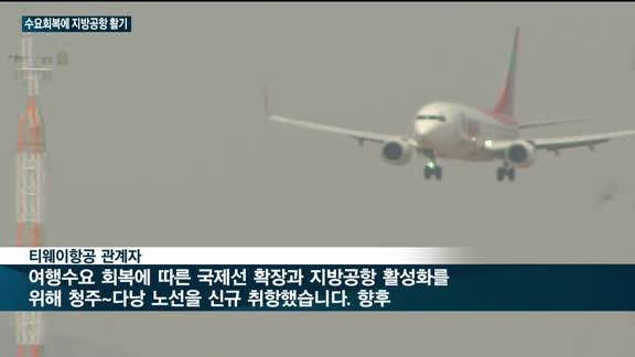 활기 되찾은 지방공항…티웨이·에어부산·진에어, 노선 확대 나서