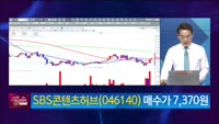 [생생한 주식쇼 생쇼] SBS콘텐츠허브 (046140) 