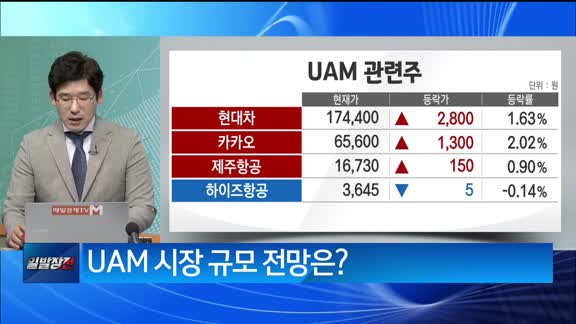 [가치주를 찾아라] 하늘길 대전 격전지 'UAM'