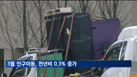 3월 인구이동, 전년비 0.3%↑…26개월 만에 증가세 전환