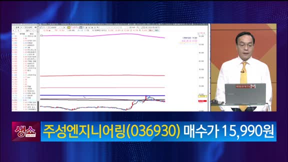 [생생한 주식쇼 생쇼] 주성엔지니어링 (036930)