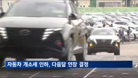 6월 말 자동차 개소세 인하 조치 종료…정부, 내달 초 연장 결정