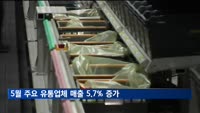 5월 주요 유통업체 매출 5.7% 증가…백화점만 역성장