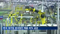 中정부 '한한령' 이후 한국 대기업 중국법인 매출 40% 급감