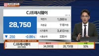 [주상전화] CJ프레시웨이 (051500)