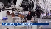미 경제전문가 10명 중 7명 "경기침체 확률 50% 이하"