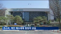 코스피, 개인 매수세에 상승…코스닥은 1%대 올라