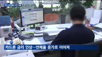 금리 높아질 텐데…카드사로 몰린 서민 대출 '카드론' 급증