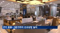 올해 IPO 시장 '훈풍'…3분기까지 신규 상장 8% 늘어