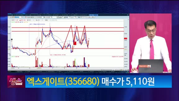[생생한 주식쇼 생쇼] 엑스게이트 (356680) 