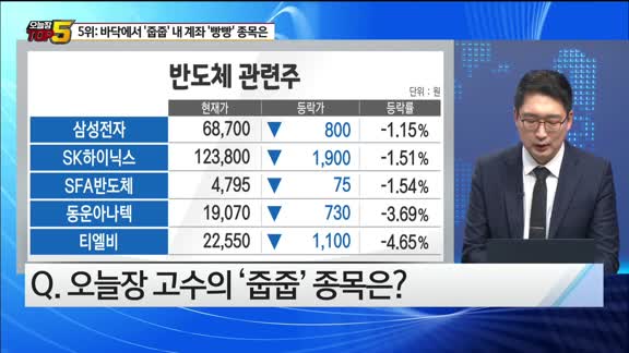 [오늘장TOP5 5위]  카카오,엔씨소프트,이마트...저가매수 가능한가?