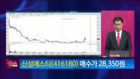 [생생한 주식쇼 생쇼] 신성에스티 (416180) 