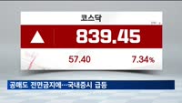 공매도 전면금지에…국내증시 급등