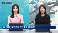 [대담출연] 고물가에 민생 경제 '비상'…정부, TF 구축하고 물가 직접 잡는다
