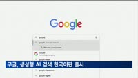 구글 포털, 생성형 AI 검색 한국어판 출시