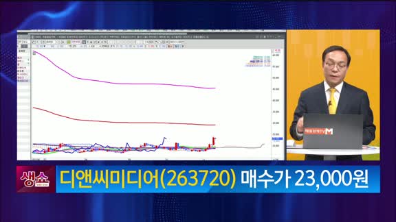 [생생한 주식쇼 생쇼] 디앤씨미디어 (263720) 