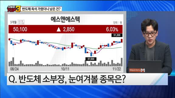 [오늘장TOP5 3위] '반도체' 옥석가리기. 가렸더니 남은 건 0000