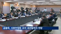 금융위, 37조 규모 시장안정화 조치 내년 말까지 연장