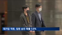 대기업 직원, 임원 승진 확률 0.8%