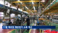 11월 제조업 체감경기 소폭 개선…"반도체 가격 회복 기대감"