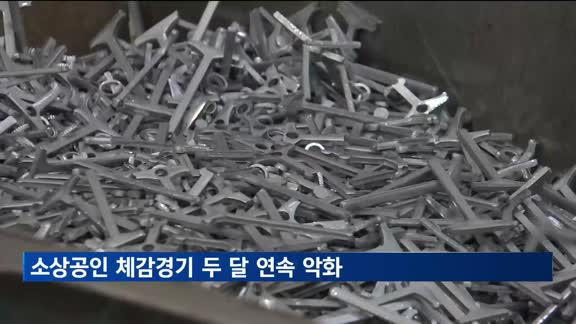 소상공인 체감경기 두달 연속 악화…"소비 감소 여파"