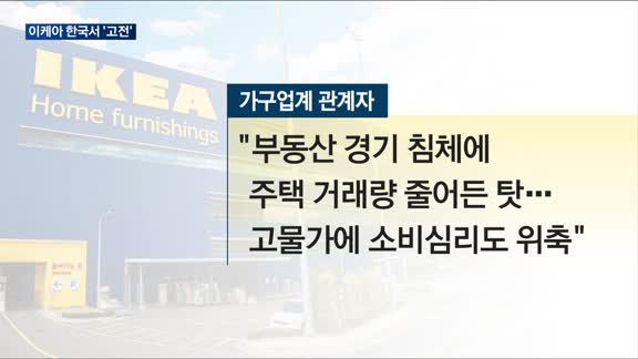 이케아, 2년째 역성장…적자 탈출 '고전'