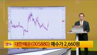 [생생한 주식쇼 생쇼] 대한해운 (005880)