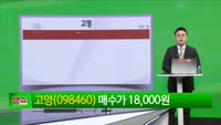 [생생한 주식쇼 생쇼] 고영 (098460) 