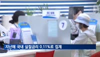 고금리·고물가에 지난해 실질금리 0.11% 기록
