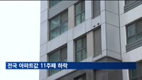 전국 아파트값 11주째 하락…평택·김포 등 교통호재지역 꿈틀