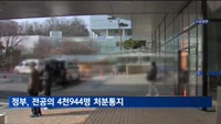 전공의 4천944명 처분통지…내주 공보의 200명 추가파견 검토