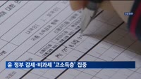 윤 정부 감세·비과세 '고소득층' 집중…수혜비중 5년 만에 최대