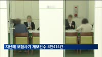 지난해 보험사기 제보건수 4천414건…전년보다 감소