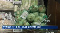 민생물가 TF 출범…2%대 물가 안착에 범부처 대응