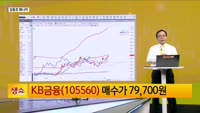 [생생한 주식쇼 생쇼] KB금융 (105560) 