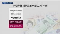 한은, 기준금리 동결 기조 이어갈까…글로벌IB도 인하 전망 늦춰